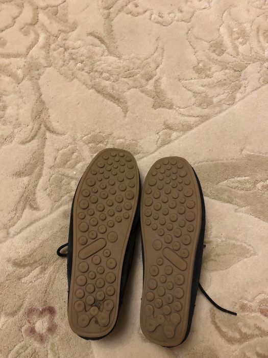 Mocasini din piele intoarsa Mango, marime 31