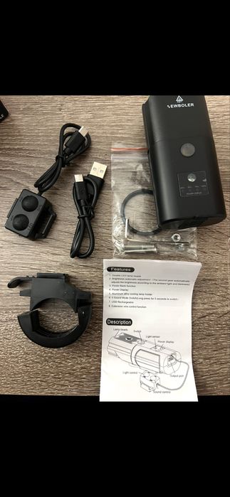 Lanterna/far bicicleta/trotineta