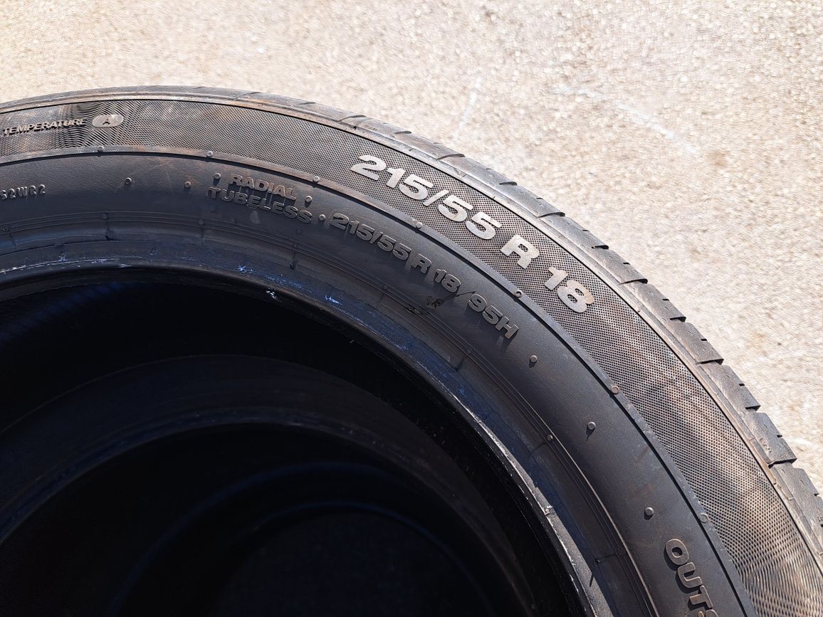 4бр. 215/55/18 Continental Conti premium Contact 2 летни гуми