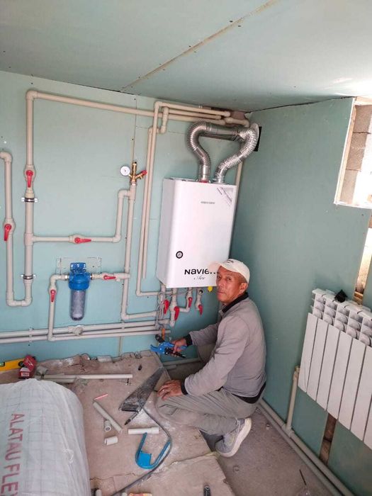 Отопление Сантехника Теплыйпол уст котел сварка газа сварка