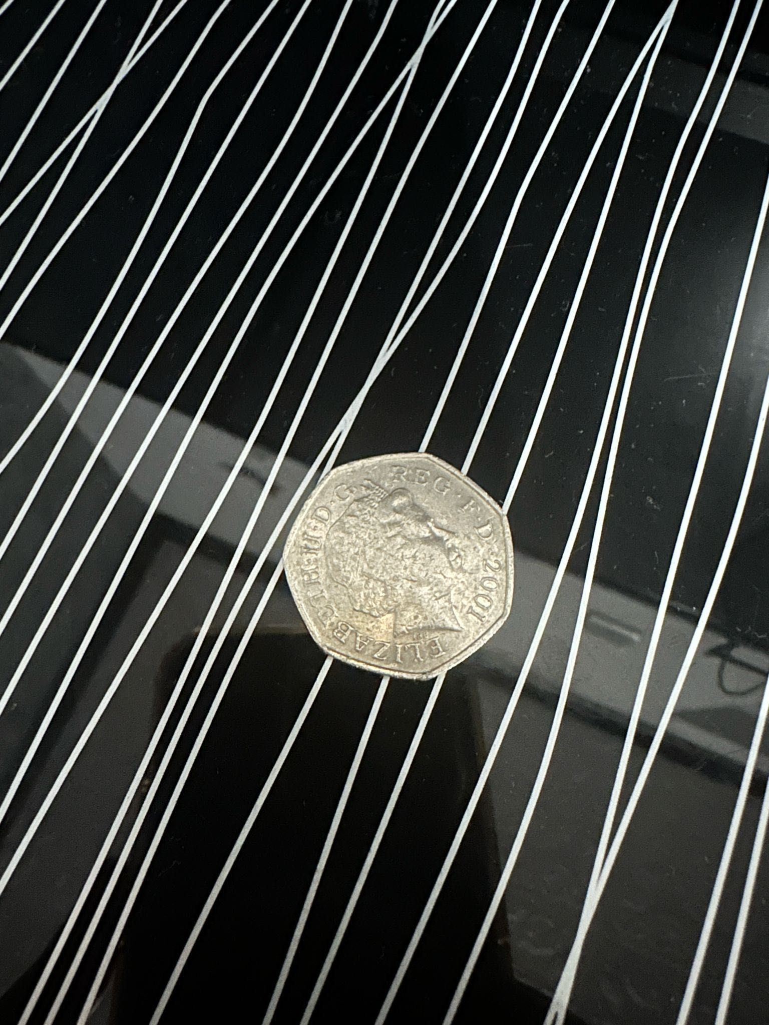 Moneda pence 2001 de vanzare