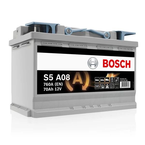 Baterie auto Start Stop Bosch 70aH 760 A(EN) AGM
