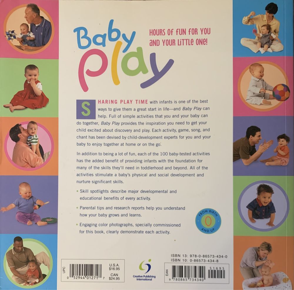 Carte jocuri pentru copii/ bebeluși ,,Baby Play” (Gymboree)