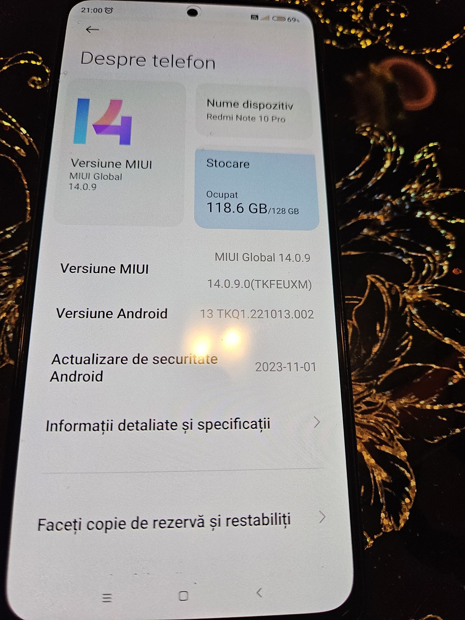 Vând telefon Redmi Note 10 Pro