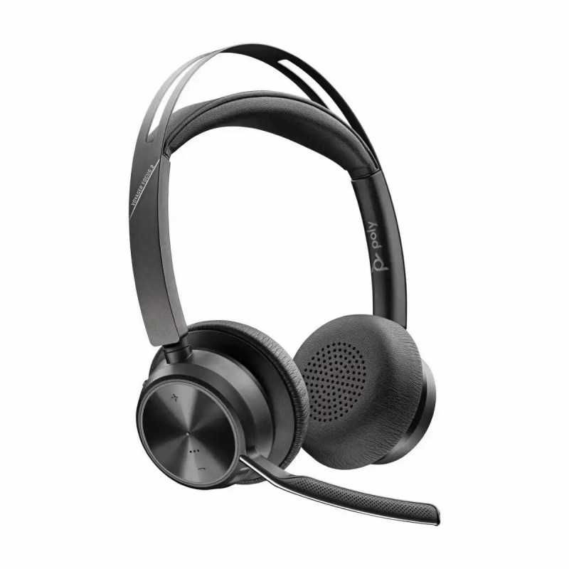 Casti Wireless Plantronics Poly Voyager Focus 2 UC Streaming  Noi !