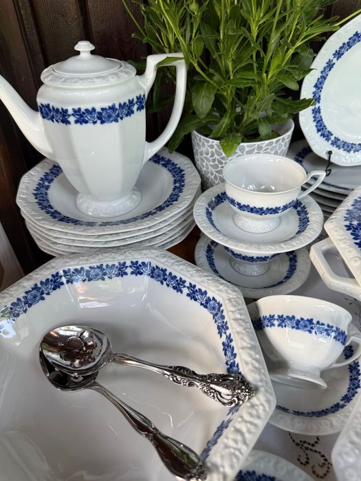 Rosenthal Maria сервиз за хранене и кафе за 6 човека Отлично състояние