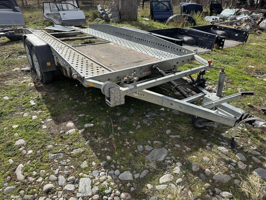 Platforma remorca trailer auto basculabila Humbaur