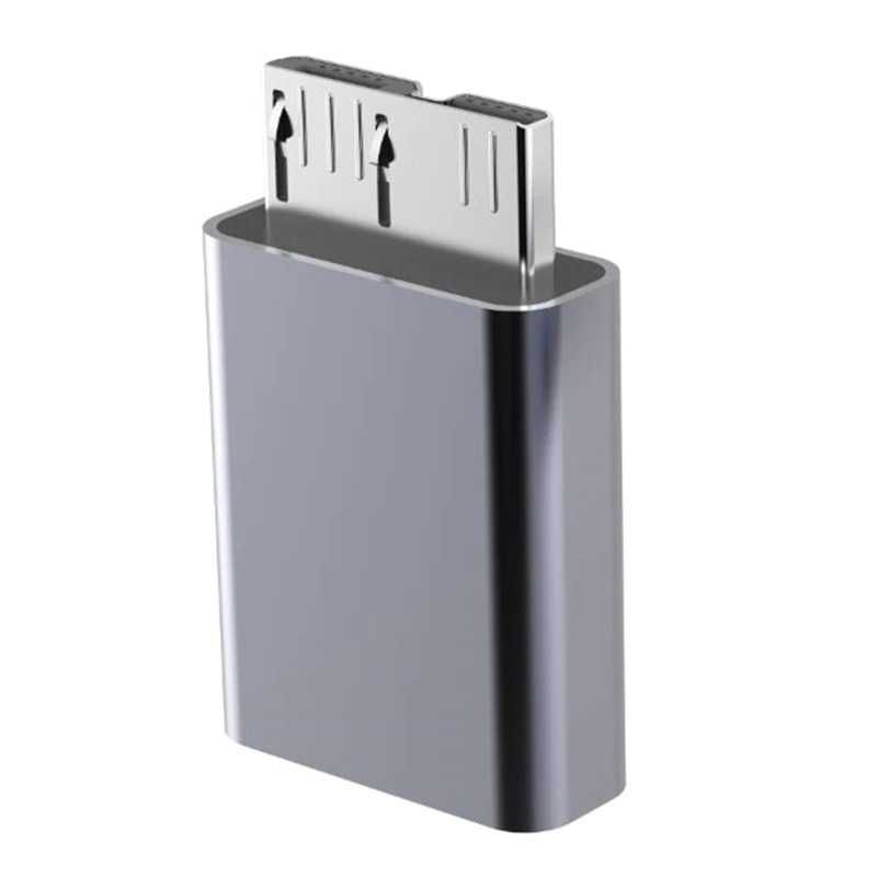 Adaptor USB-C mama la MICRO USB 3.0 tata pt HDD, telefon, tableta