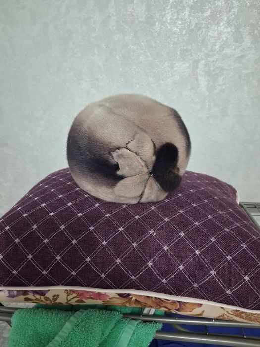 Шапка норковая.