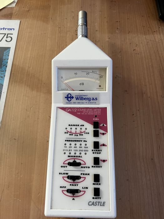 Sound level meter GA112