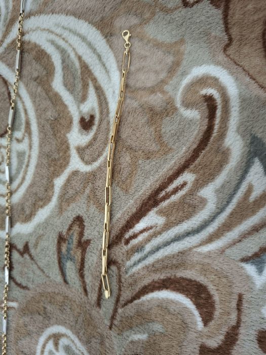 Aur 14K 2 brățări si un lanț