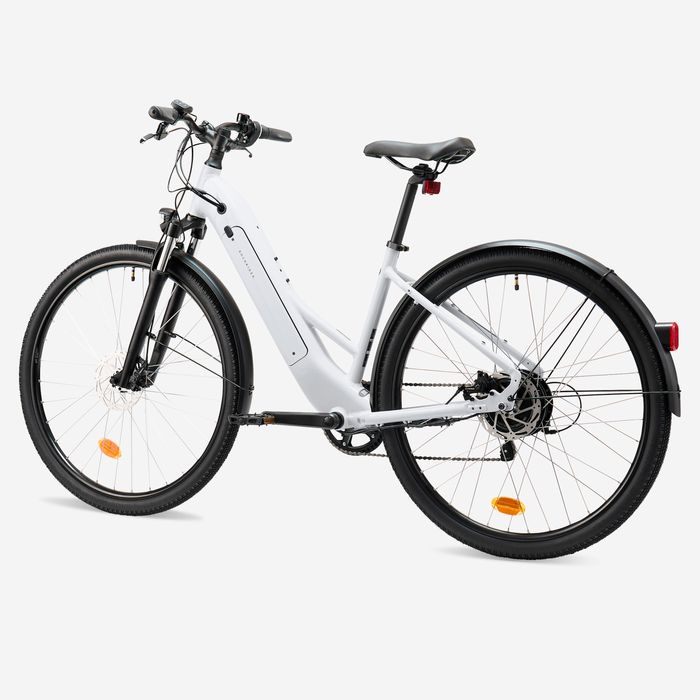 Bicicletă polivalentă electrică Cadru jos - produs resigilat Decathlon