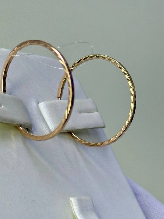 Золото 585, серьги-1.20