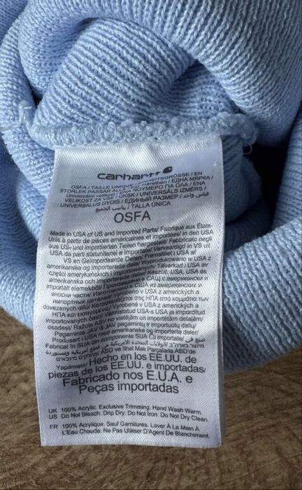 Нова шапка carhartt