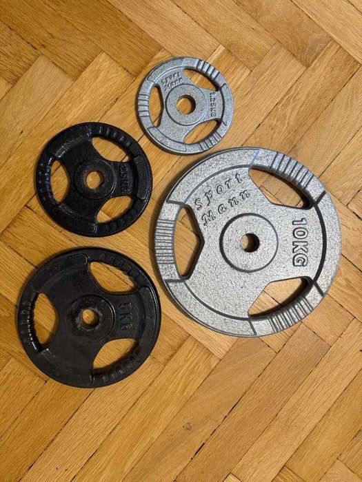 Vand bare si discuri pentru fitness
