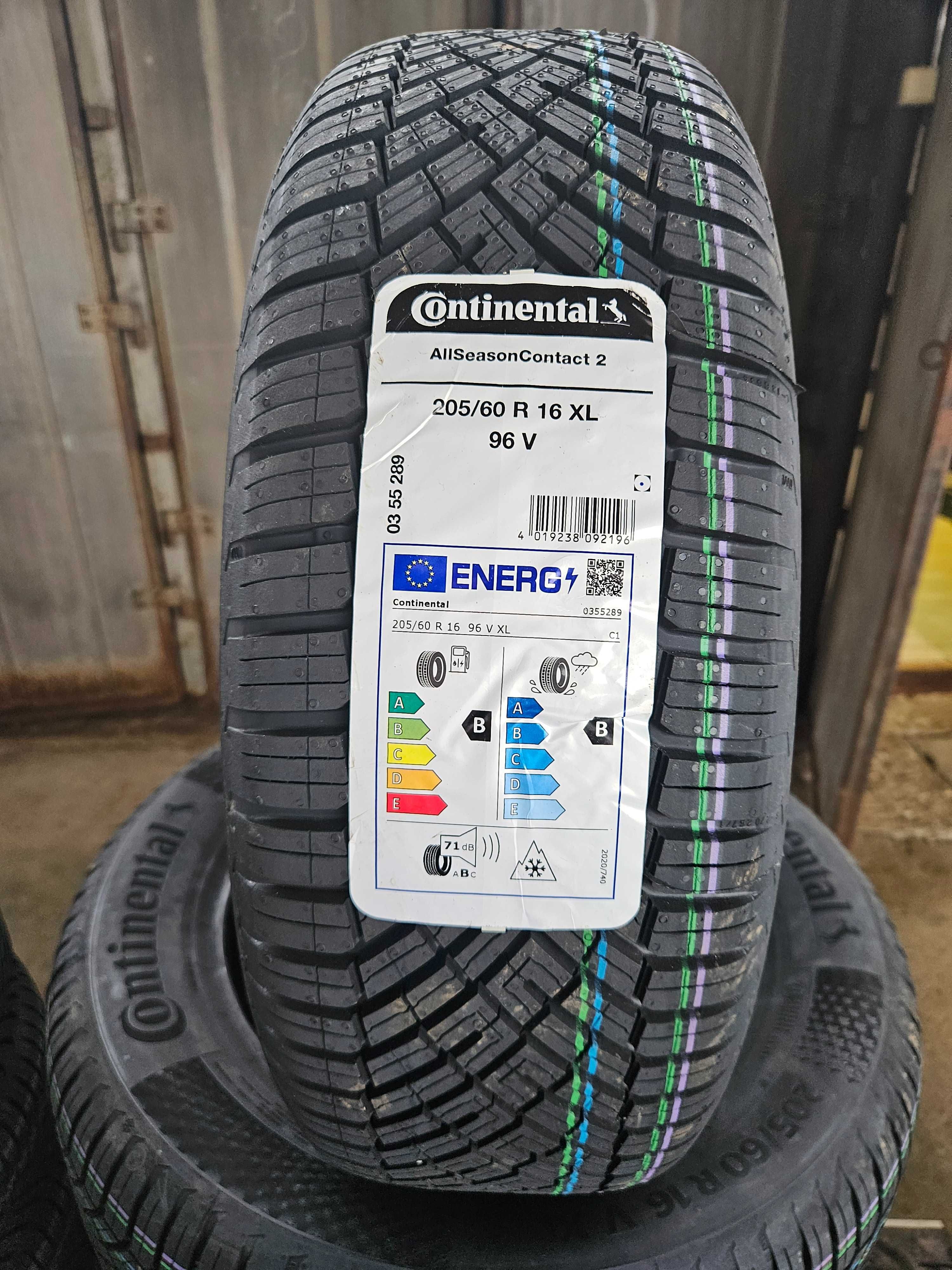 Нови всесезонни гуми 205/60 R16 Continental AllSeason 2 XL 96V DOT2024