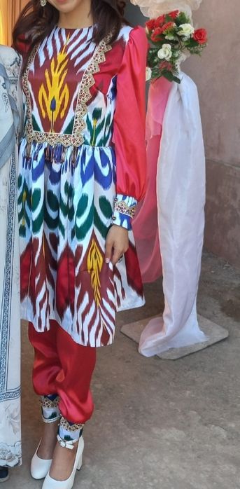 Atlas ko'ylak lozim, obodok ziragi bilan beraman