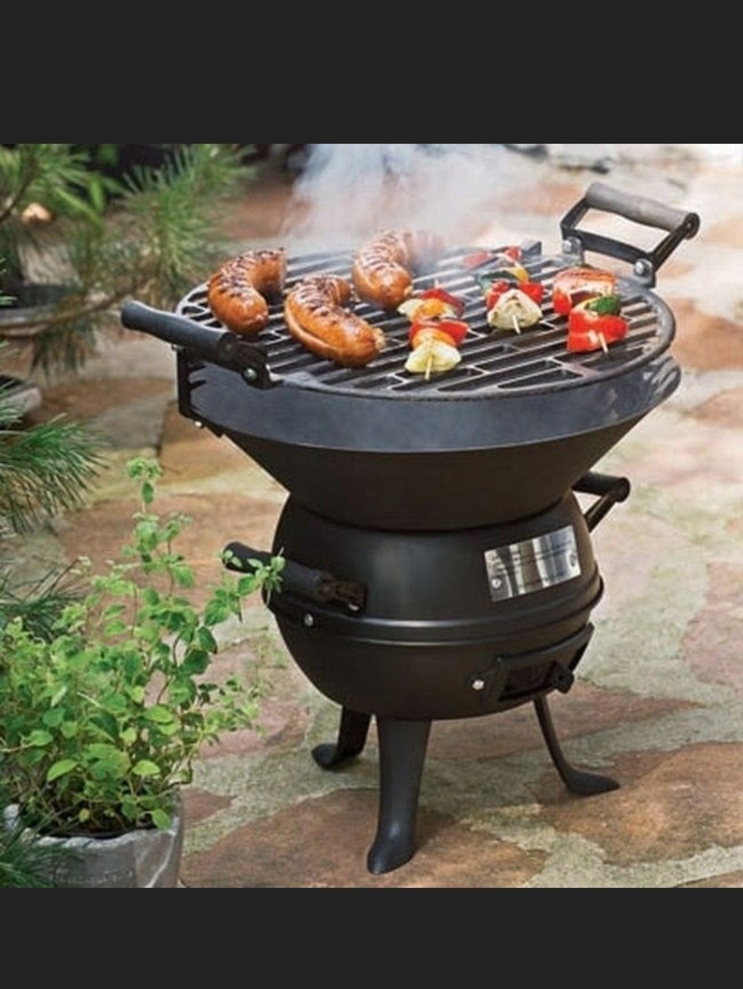 Grătar de gradina, camping, barbecue, foisor, fonta