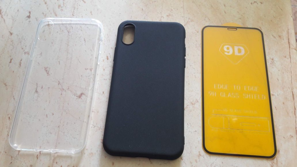 Iphone folie sticla 15 7 14 xs 13 SE 2020 16 11 12 pro max 8 PLUS husa