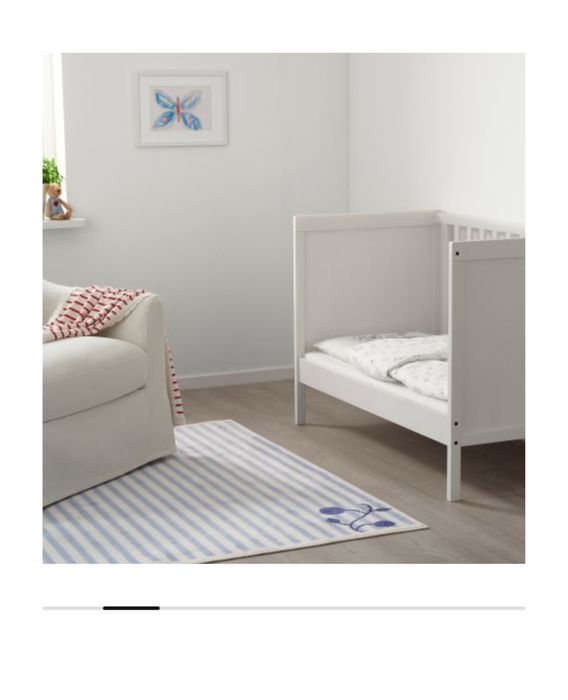 Икеа Плик/ Калъфка за Бебешко Креватче 110x125 см 100% Памук