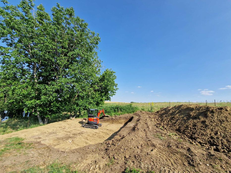 excavator de inchiriat, ilfov - dobroesti