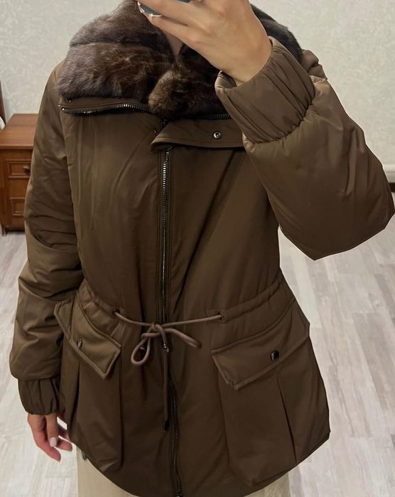 Парка зимняя женская