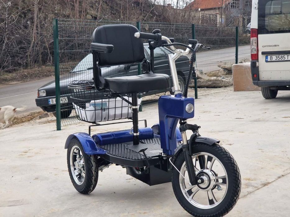 -34% , ВНОСИТЕЛ Евтини Електрически Триколки бл 750 лукс с гаранция