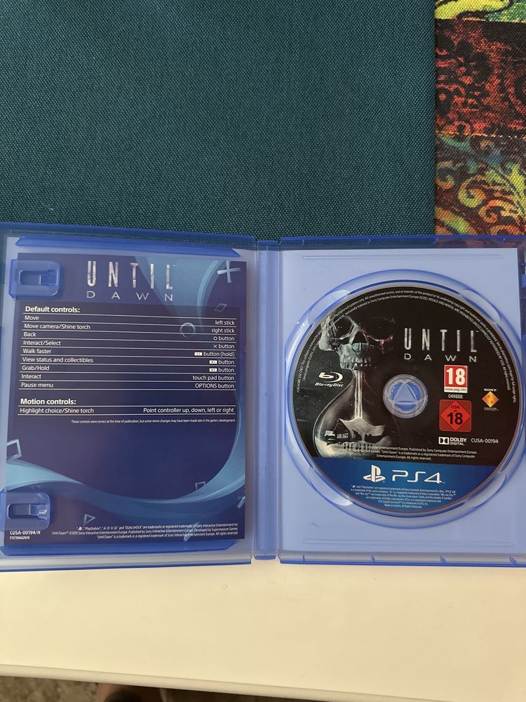 Ps4 Until Dawn като нова