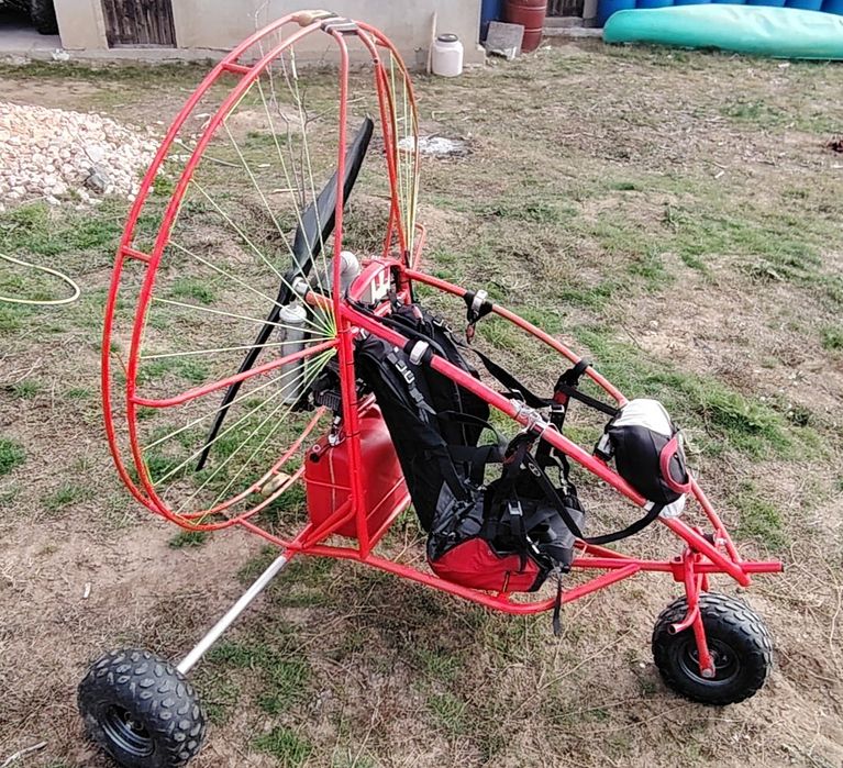 Trike paramotor de zbor
