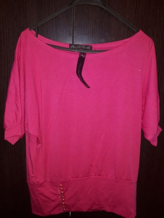 Bluză roz damă