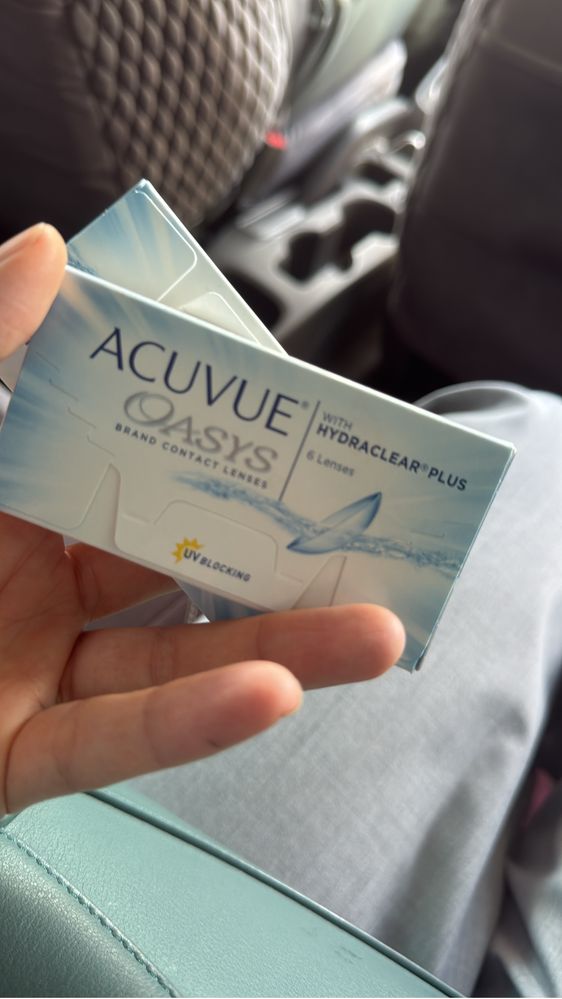 линзы johnson johnson acuvue oasys (-2,5; R 8.8)