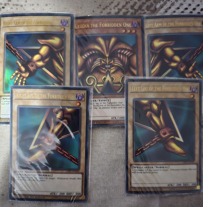 Lost art exodia set