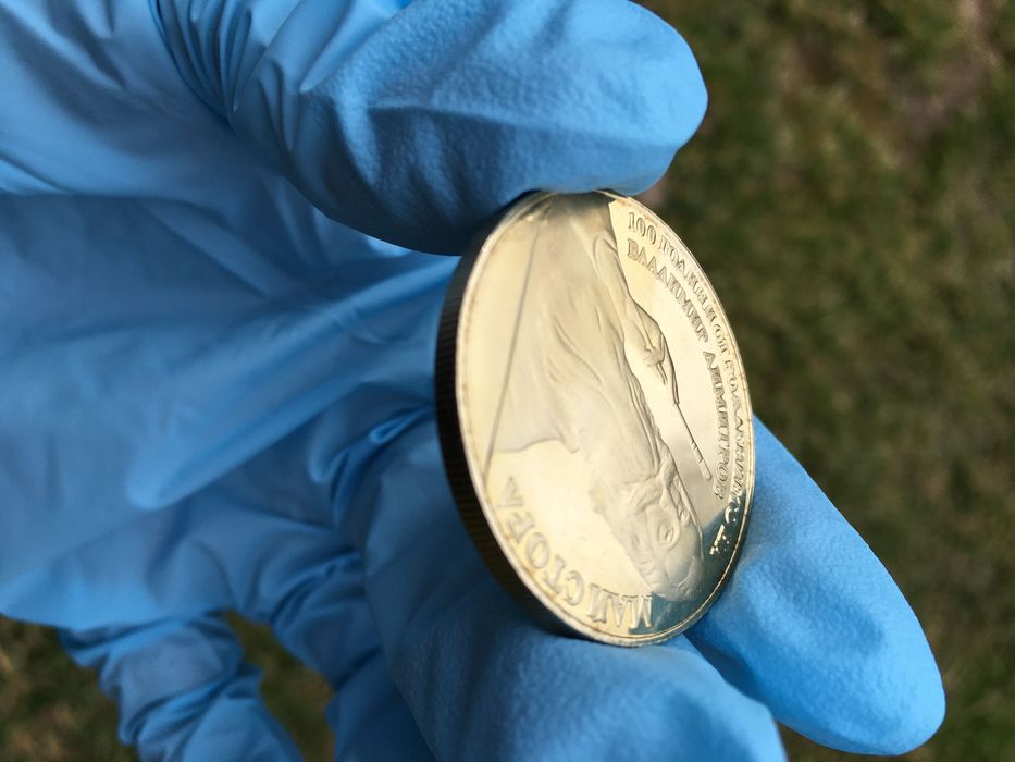 5 лева 1982 г. -Майстора