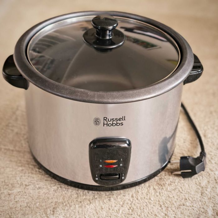 Уред за варене на ориз и зеленчуци на пара Russell Hobbs, 700W, 1.8L