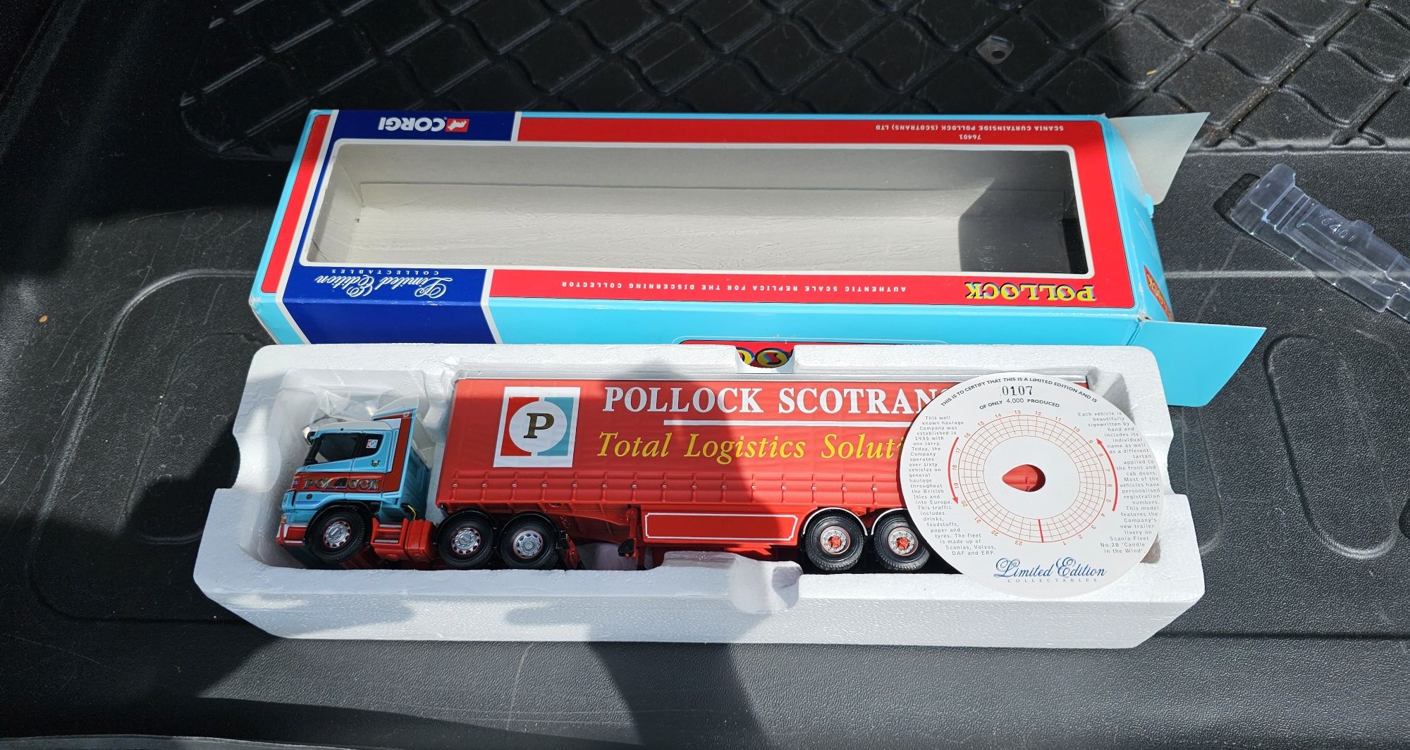 Scania 124L-400 Pollock Corgi 1:50