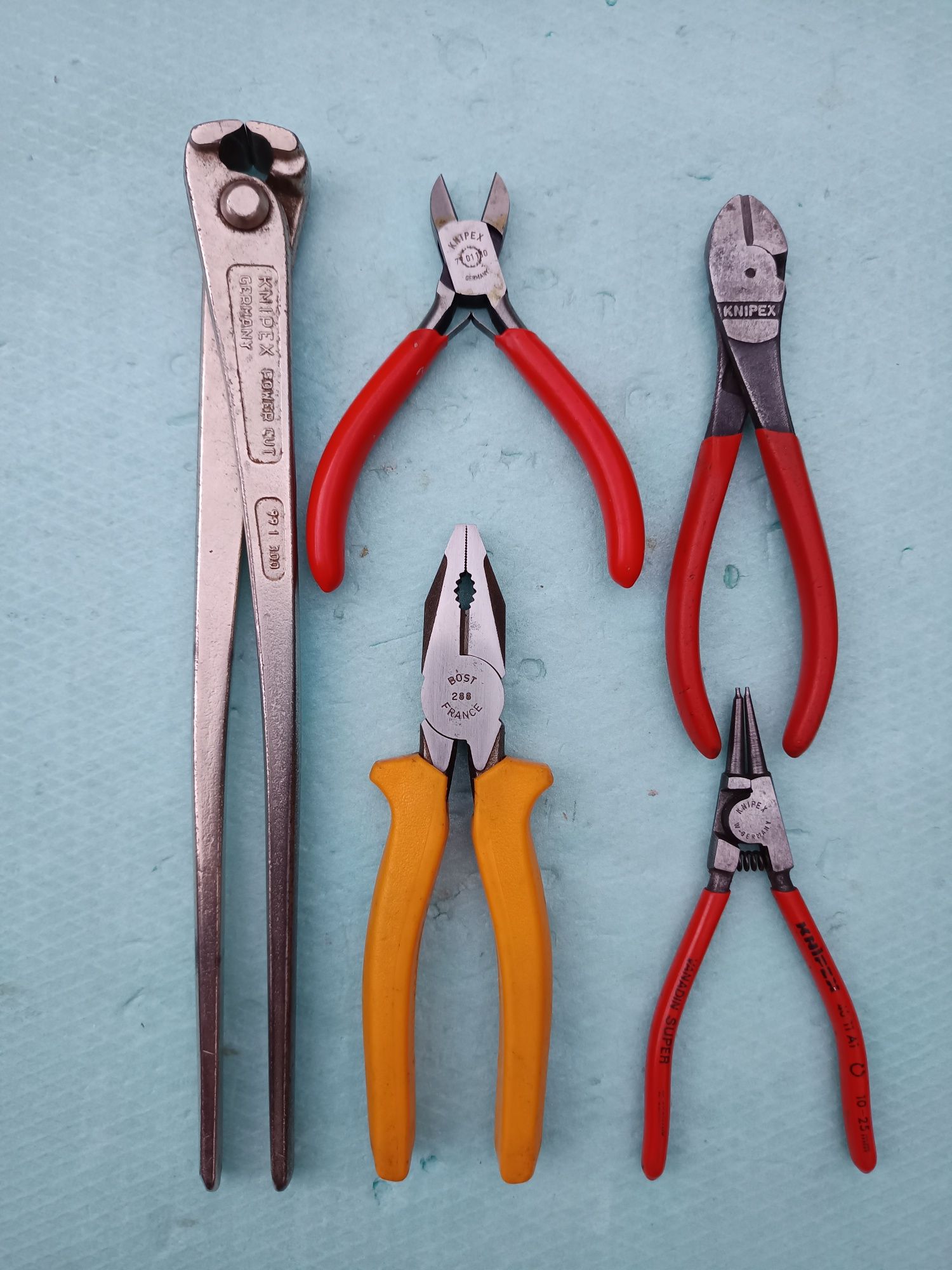 Wurth,Stabila,Bahco,Knipex,Bost лот инструменти: