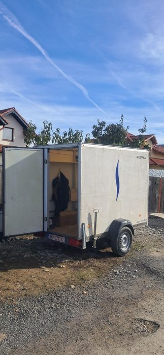 REZERVATA Remorcarosata inchisa/rulota ideal moto,atv, pescuit; schimb