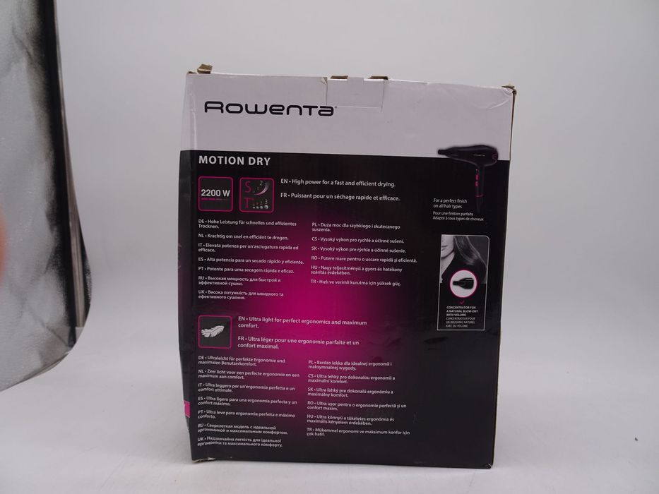 Uscator de par , ROWENTA, CV5713, NEGRU ROZ