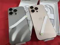-Iphone 16Pro, Nou, 128Gb, 8Ram, 0 cicluri incarcare, nefolosit, Deser