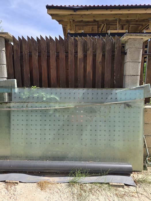 Закалено стъкло витрина