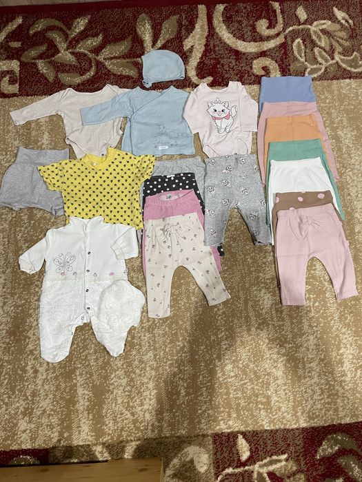 Lot 0-6 Luni Fetiță - Peste 130 de piese