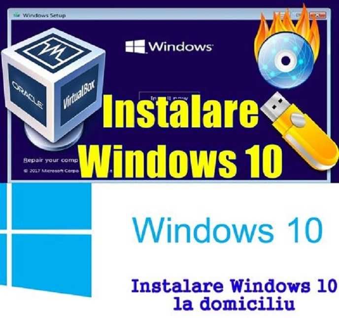 Instalez windows orice versiune,reparatii It -deplasare gratuita,video