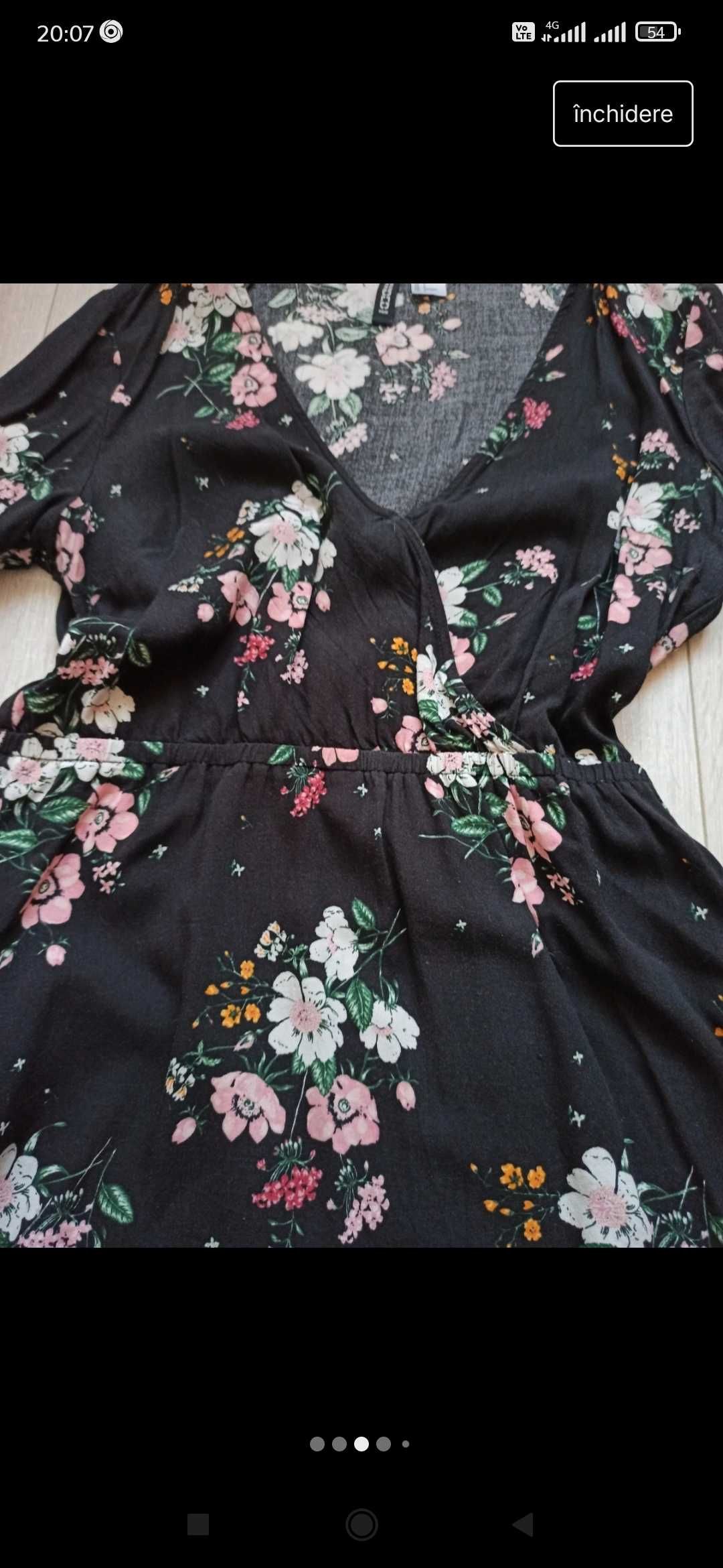 Rochie H&M model floral scurta