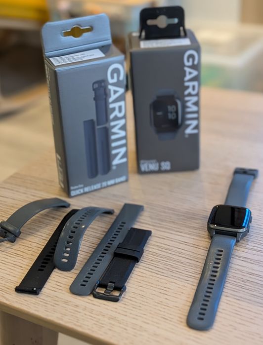 Garmin Venu SQ + Подарък 3 оригинални резервни каишки