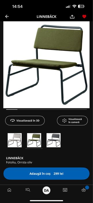 Scaun Kaki Ikea