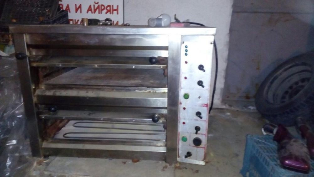 Печка за пици и закуски трифазен ток