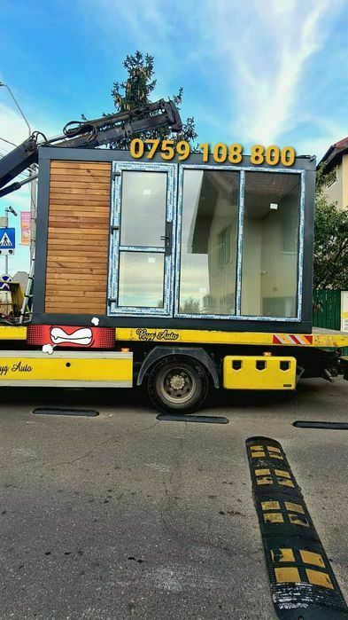 Containere modulare birou vitrina lambriu terase riflaje