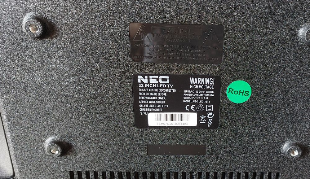 Телевизор NEO LED-32 inches HD LED TV