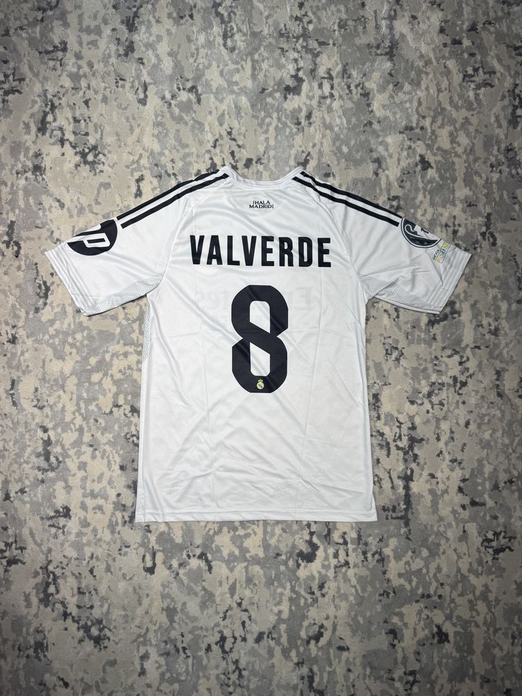 Tricou fotbal Real Madrid - Valverde (25-26)