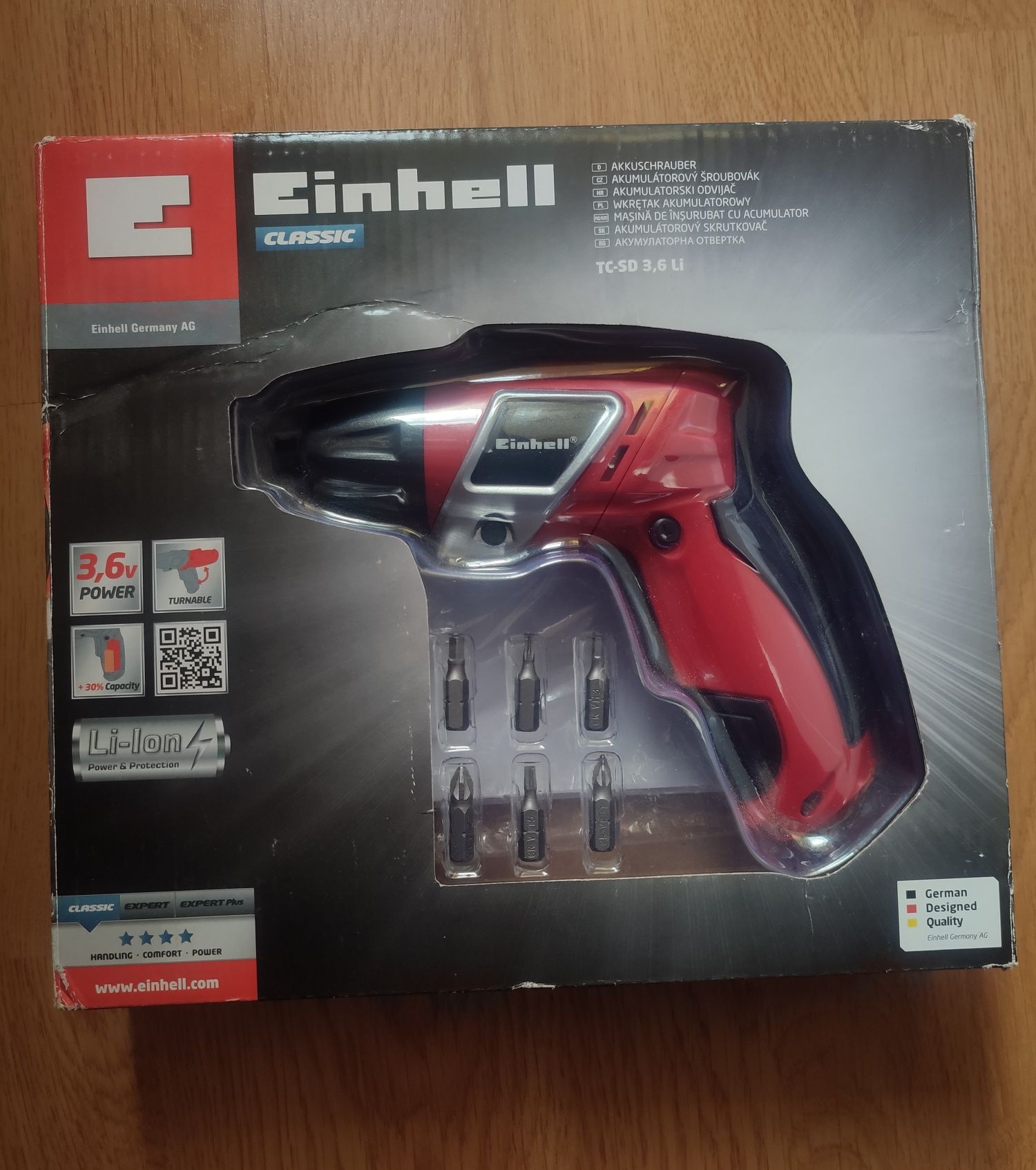 Șurubelniță Electrică cu Acumulator Einhell TC SD 3.6 Li